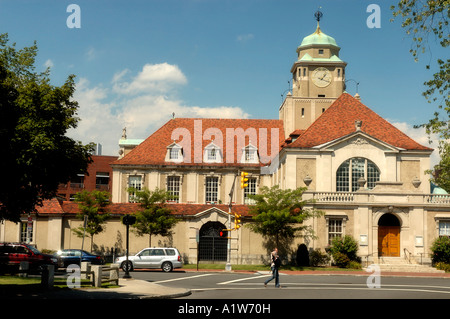 Adolphus Busch Hall Harvard Square Cambridge Massachusetts USA Foto Stock