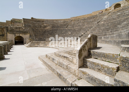 Teatro, Dougga Foto Stock