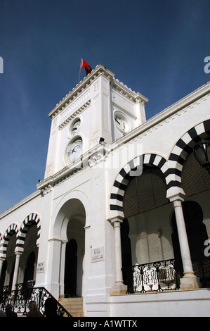 Ministero delle Finanze a Tunisi, capitale della Tunisia Foto Stock