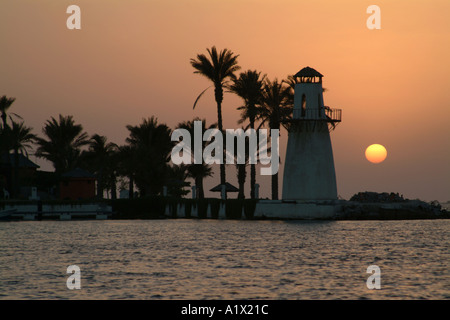 Isola Futaisi Abu Dhabi Emirati arabi uniti Foto Stock