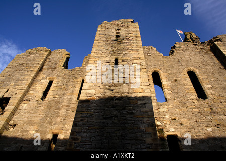 Middleham Castle North Yorkshire England Regno Unito Foto Stock