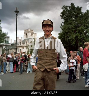 Campagna Alliance protestor, London, England Regno Unito Foto Stock