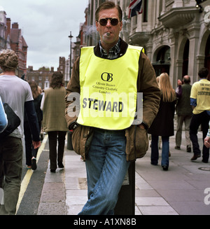 Campagna Alliance protestor, London, England Regno Unito Foto Stock