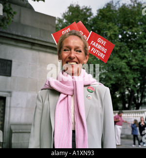 Campagna Alliance protestor, London, England Regno Unito Foto Stock