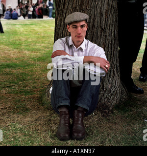 Campagna Alliance protestor, London, England Regno Unito Foto Stock