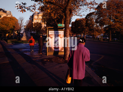 Bella giornata autunnale, Paris 2003, Francia. Foto Stock