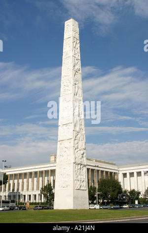 Esempio di fascisti architettura a Roma,Italia Foto Stock