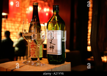 Degustazione di Sake Shibuya MGM Grand Las Vegas Nevada Foto Stock