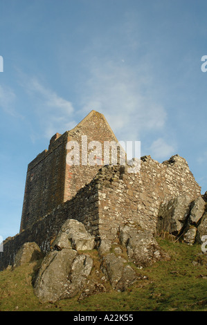 Smailholm Tower in Scottish Borders Foto Stock