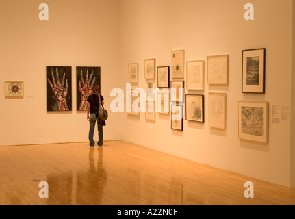 Museo di arte contemporanea al centro cittadino di Los Angeles California USA Foto Stock
