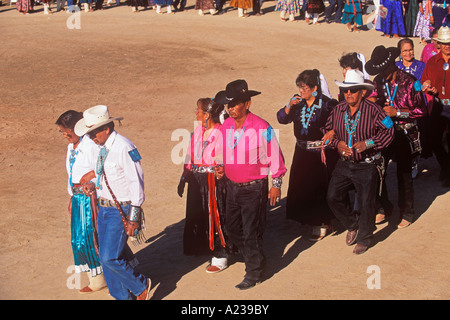 Canzone Navajo e concorso di danza Shiprock Navajo Fair Navajo Indian Reservation Shiprock New Mexico Foto Stock