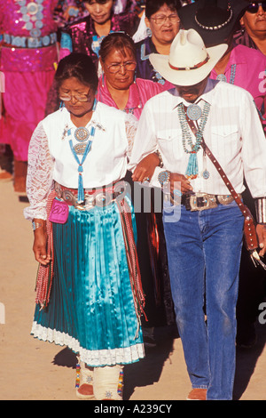 Canzone Navajo e concorso di danza Shiprock Navajo Fair Navajo Indian Reservation Shiprock New Mexico Foto Stock