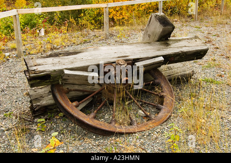 Ascensore di sollevamento ruota superiore, Heritage Trail argento Foto Stock