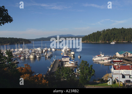 Friday Harbor San Juan Islands Washington Foto Stock