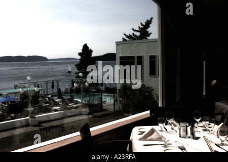 Rosario Resort Orcas Isola San Juan Islands Washington Foto Stock