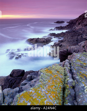 La costa vicino a Sheigra, vicino Kinlochbervie, Sutherland, Highland, Scotland, Regno Unito Foto Stock