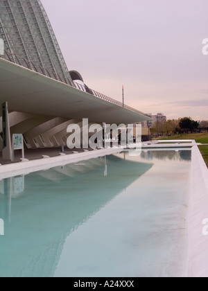 Spagna Valencia Provincia Valencia La Cuidad de las Artes y las Ciencias Città delle Arti e delle scienze Foto Stock