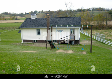 Stile di vita Amish in ed intorno a Sugarcreek e Millersburg Ohio OH Foto Stock