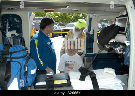 University of Michigan elicottero di emergenza Foto Stock