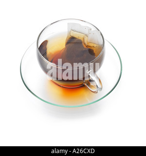 ritagliare il riflesso dello sfondo bianco Foto Stock