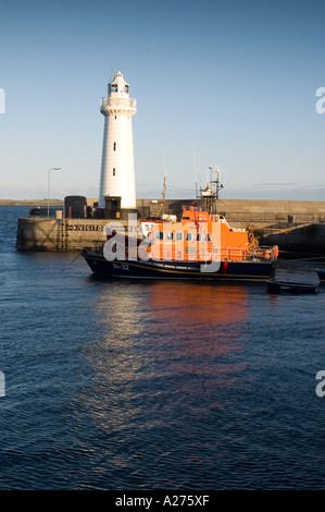 Donaghadee Lighthouse, County Down, Irlanda del Nord Foto Stock