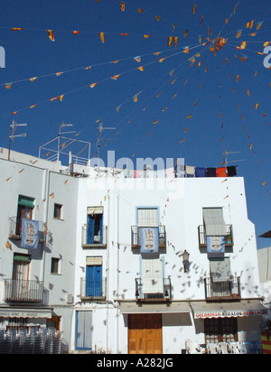 Peñiscola Castellón Comunitat Comunidad Valenciana Costa del Azahar España Spagna spagnolo Iberia Penisola Iberica Europa Foto Stock