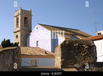 Le mura della città Peñiscola Comunitat Comunidad Valenciana Costa del Azahar España Spagna spagnolo Iberia Penisola Iberica Europa Foto Stock