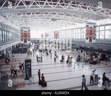 Comodoro Arturo Merino Benítez Aeroporto Internazionale interno, Pudahuel, Buenos Aires, Argentina Foto Stock