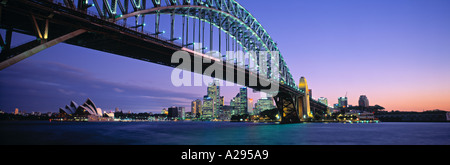 Il Ponte del Porto di Sydney, NSW, Australia Foto Stock