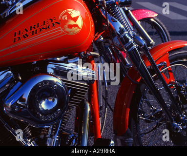 Harley Davidson a Okinawa City Gate 2 Festival Foto Stock
