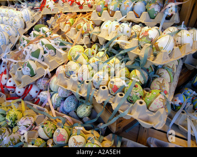 Vienna, mercato di Pasqua presso il Castello di Schoenbrunn Foto Stock