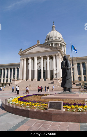 Oklahoma State Capitol nella città di Oklahoma, Oklahoma. Foto Stock