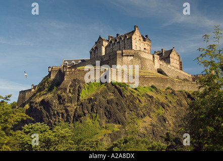 Castello di Edimburgo Foto Stock