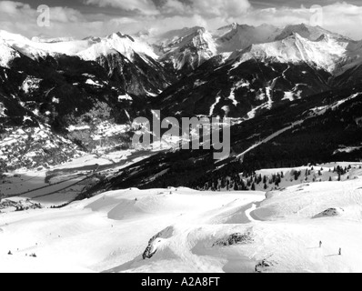 Bad Hofgastein nelle Alpi austriache Foto Stock