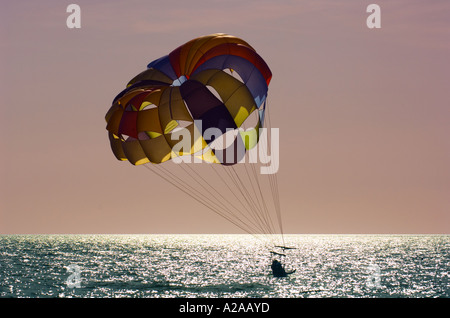 Parapendio in Naples, Florida Foto Stock