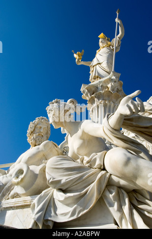 Vienna, il parlamento Foto Stock