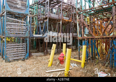 Chiuso Ricambi Auto Factory Foto Stock