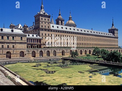 Monastero di San Lorenzo de El Escorial in Spagna Foto Stock