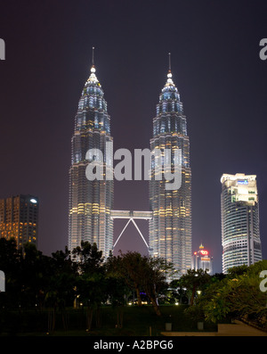 Petronas Twin Towers Kuala Lumpar Malaysia Foto Stock