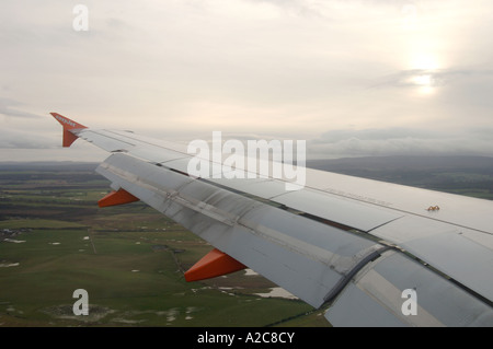 Aeromobile aletta Aids efficienza di volo e riduce la tariffa aerea i costi operativi. 4399-418 XAV Foto Stock