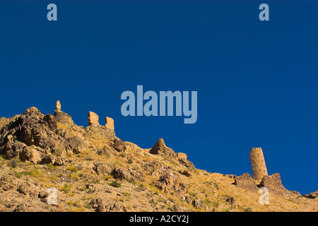 AFGHANISTAN Ghor Provincia Qasr Zarafshan a nord e si affaccia il XII secolo il Minareto di Jam Foto Stock