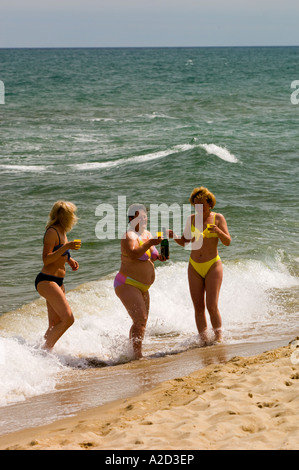 Europa Bulgaria il litorale del Mar Nero Albena Foto Stock