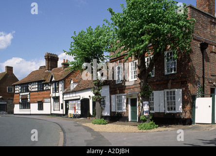 Strada principale nel Dorchester on Thames. OXFORDSHIRE. In Inghilterra. Regno Unito Foto Stock