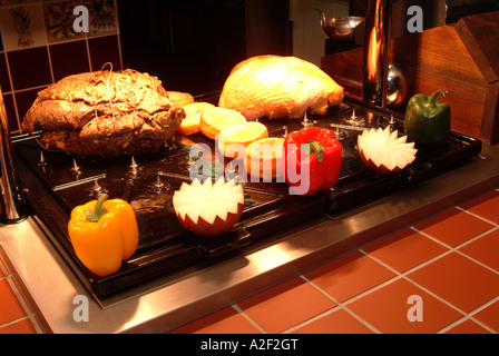 Carvery bar in public house Foto Stock