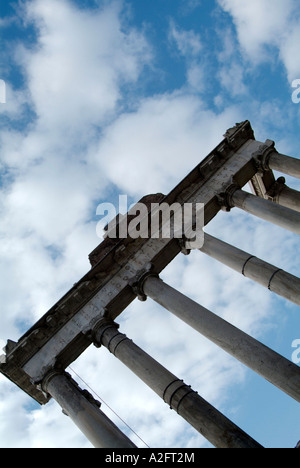 Roma, ROMANA, architettura, vecchio, storia, storico, pilastri, pilastro, grand, Foto Stock