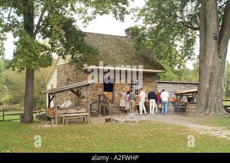 Philipsburg Manor, Sleepy Hollow, New York Foto Stock