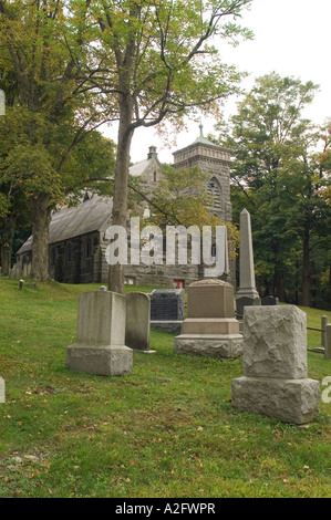 Sud Highland Regno Chiesa Metodista, Snake Hill Road, Garrison, New York Foto Stock