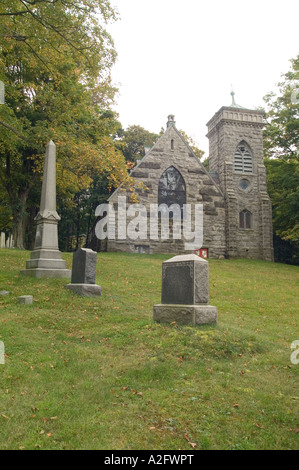 Sud Highland Regno Chiesa Metodista, Snake Hill Road, Garrison, New York Foto Stock