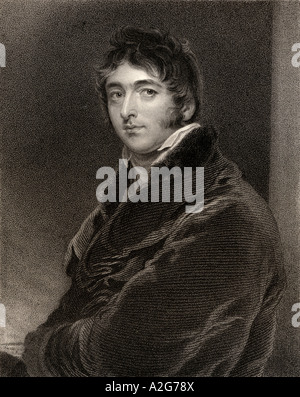 William Lamb, 2nd Viscount Melbourne, 1779 - 1848. Statista e primo Ministro britannico. Foto Stock