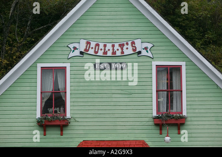 Stati Uniti d'America, Alaska, a sud-est di Alaska, KETCHIKAN: Dolly's House (ex bordello della signora Dolly Arthur) Creek Street Foto Stock